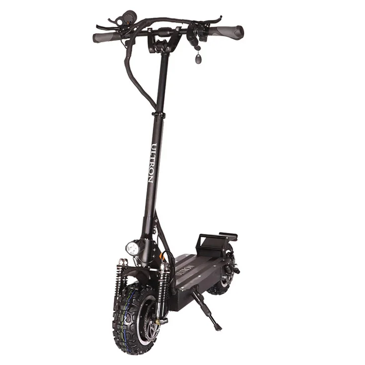 
ULTRON T11 Big Two Wheel 3 Gear Brushless Dual Motor Adult Electric Scooter With Seat For Adults 60V2400W High Speed 65km/h 