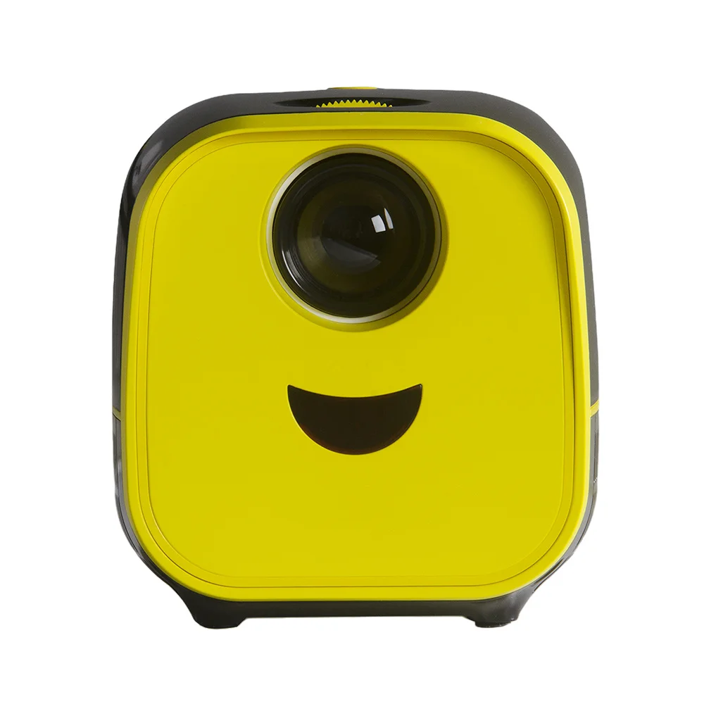 Lien L1 Home Family Multi-Funactional 1080P Pocket Portable Kids Presents Black Yellow Cheap Mini LED Projector
