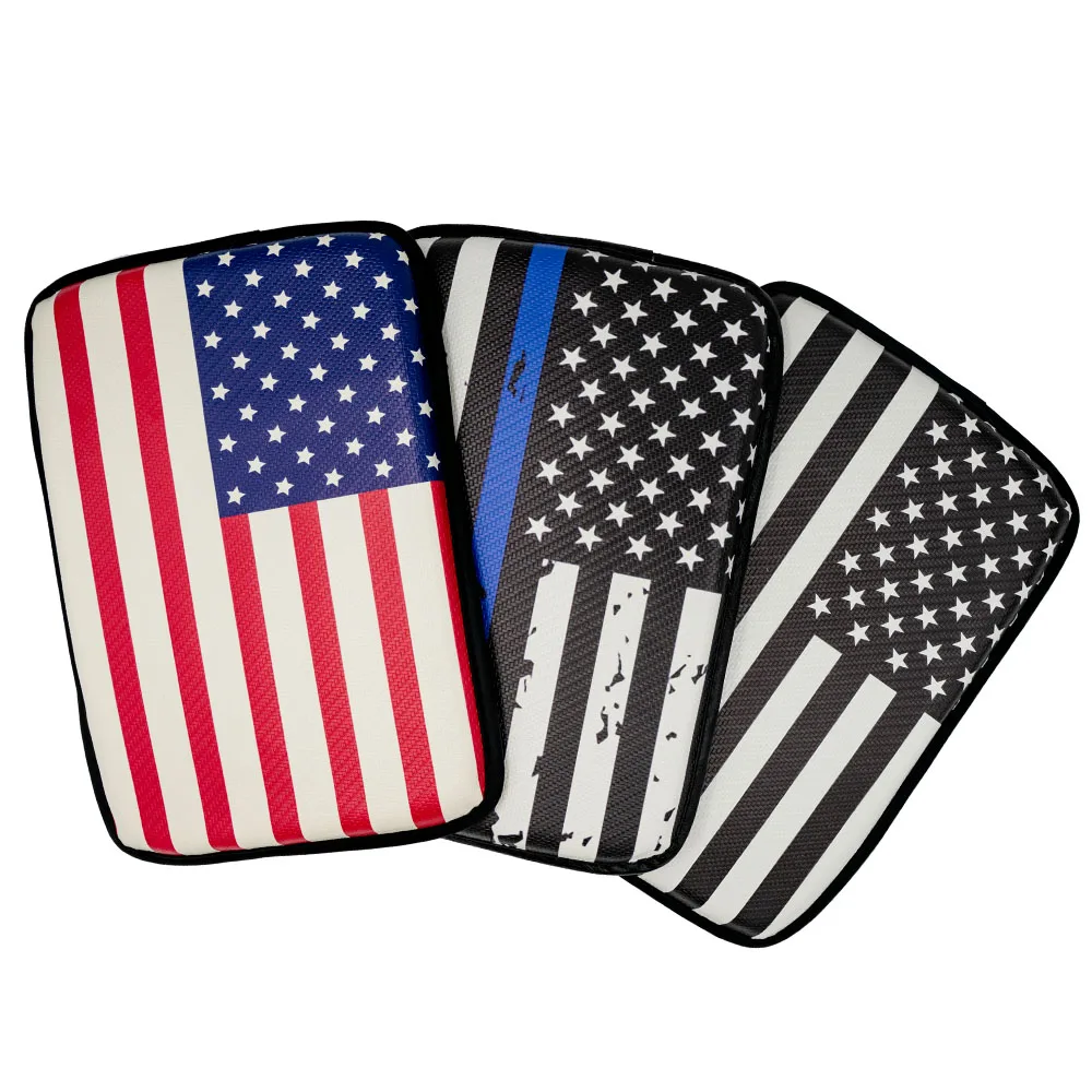 General Motors OEM Front Stripe Car Armrest Cover Pad Hot Selling Car Center Console Cover Seat Protector Storage Box CN;GUA