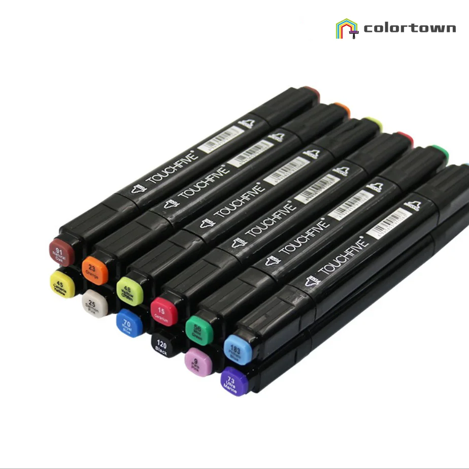 168 colors touch markers set professional alcohol permanent art markers China marker manufacturer wholesaler touchfive