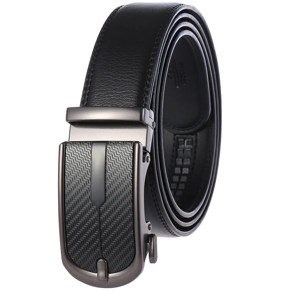 yb164 Wholesale Classic Design Leather Fashion Slide Belt for Man Dess