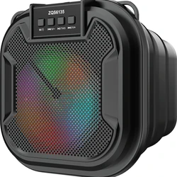 2022 Wholesale Scalable Subwoofer Bass Colorful Led Speakers Waterproof Wireless Stereo Blue tooth Sound Box Speaker
