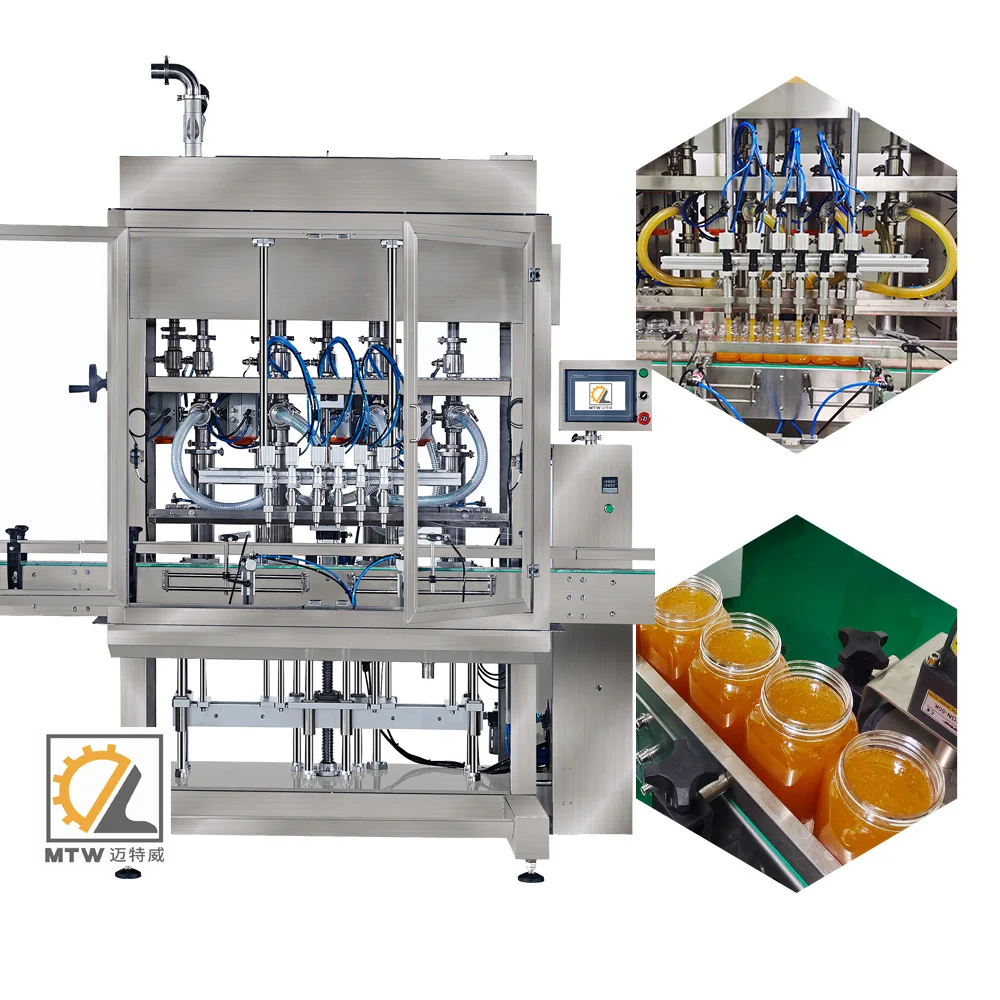 MTW automatic honey filling machine equipment for jars