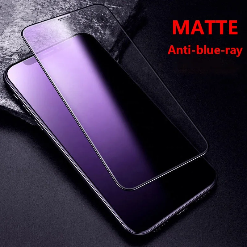 3 pack 9H Full coverage  Tempered Glass for iphone 13 pro max  Ag Anti Blue Light Screen protector