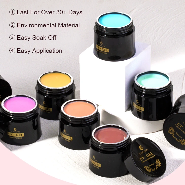 Multifunctional Russian Poly Nail Gel Kit Private For Wholesales  Nail Extension Gel