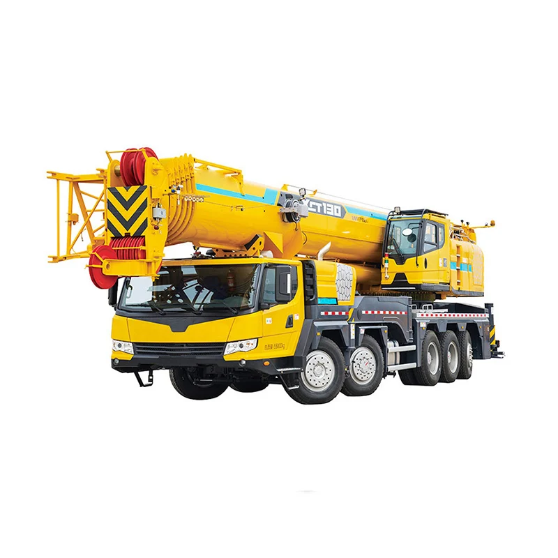 Full Hydraulic 130Ton Truck Crane Section Boom Jib XCT130 Car crane With Best Price