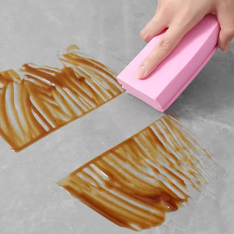 Grey Car Damp Clean Duster Sponges Reusable Eraser Brush Blinds kitchen Window Sponge Duster Cleaning Tools Auto Accessories