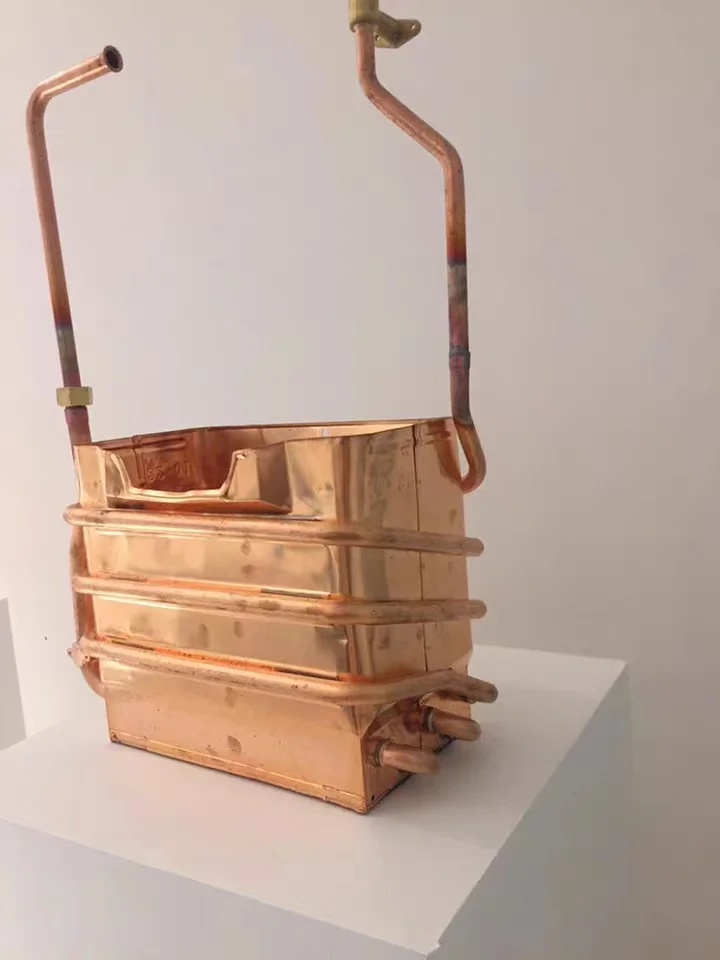 China factory production price, customized size boiler heat exchanger/Gas Water Heater Parts/Copper Heat Exchanger