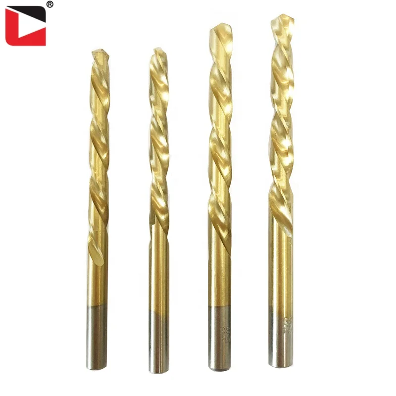 HSS titanium left hand twist drill bits for metal