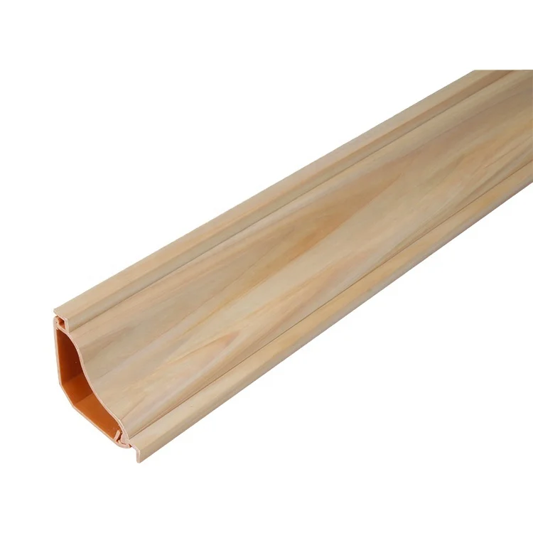 Cable Raceway PVC Cable Trunking Duct Wall Floor Raceway Channel With Cover trunking pvc