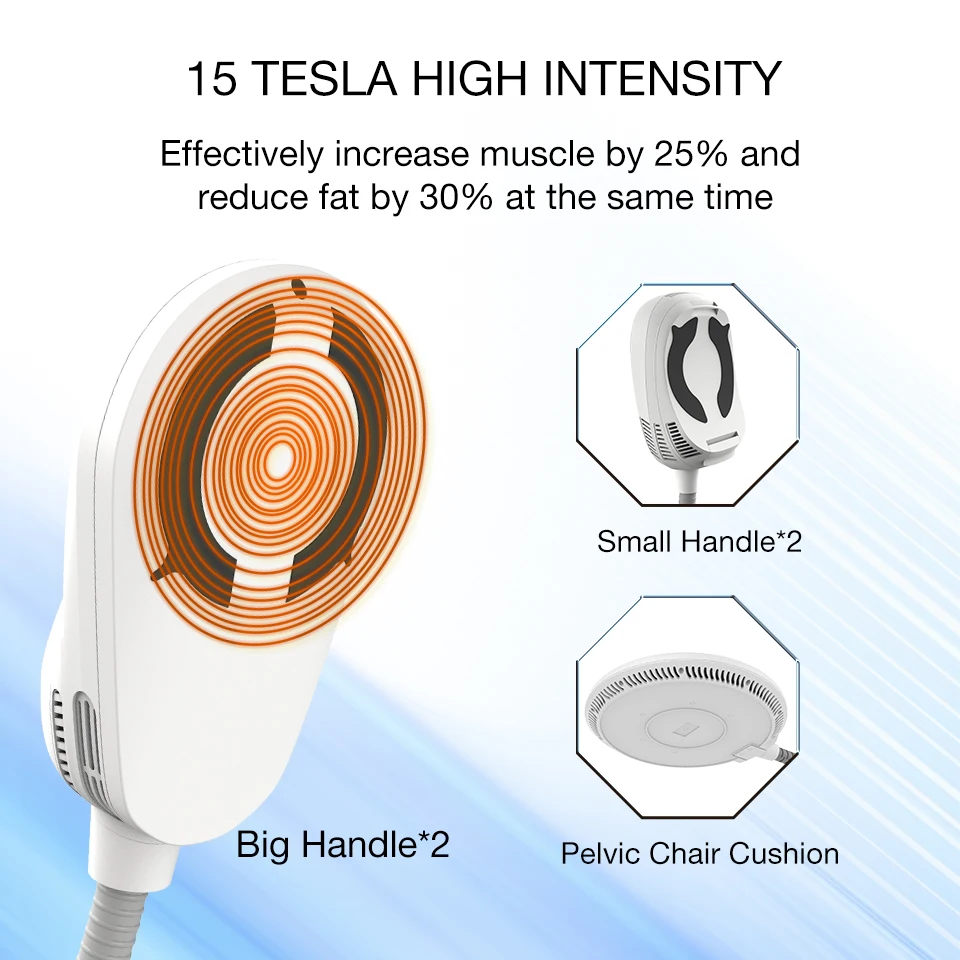 2024 New Ems 15 Telsa 5 Handle Weight Loss Ems Machines