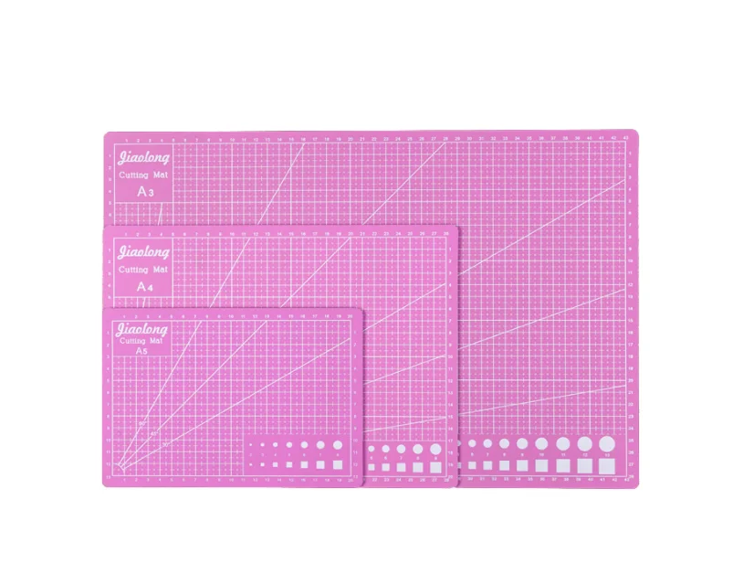 Cutting plate cutting paper double-sided cutting scale paper-cutting art engraving plate 22x30cm A4