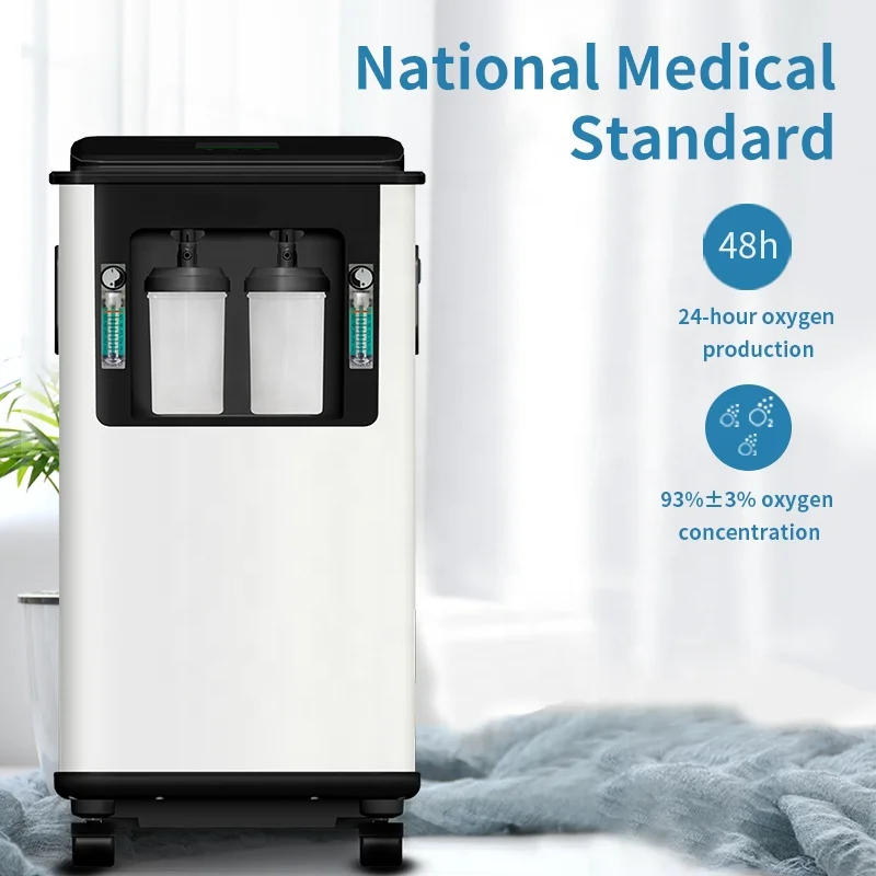 Высокопоточный кислородный концентратор на 10 литров медицинское оборудование производитель концентратора кислорода
