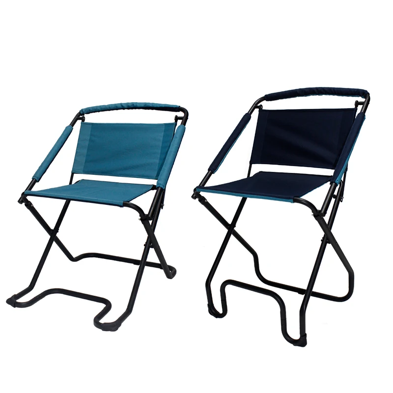 Outdoor Portable Light Weight Folding 2-side Chair For Fishing Beach Camping Drawing Picnic