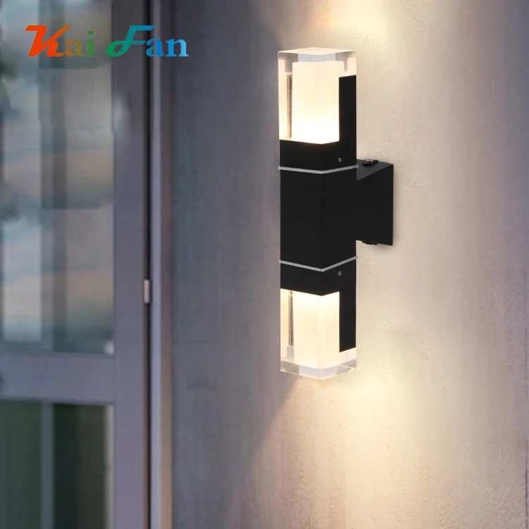 Chinese modern commercial step house indoor outdoor waterproof ip65 led wall light