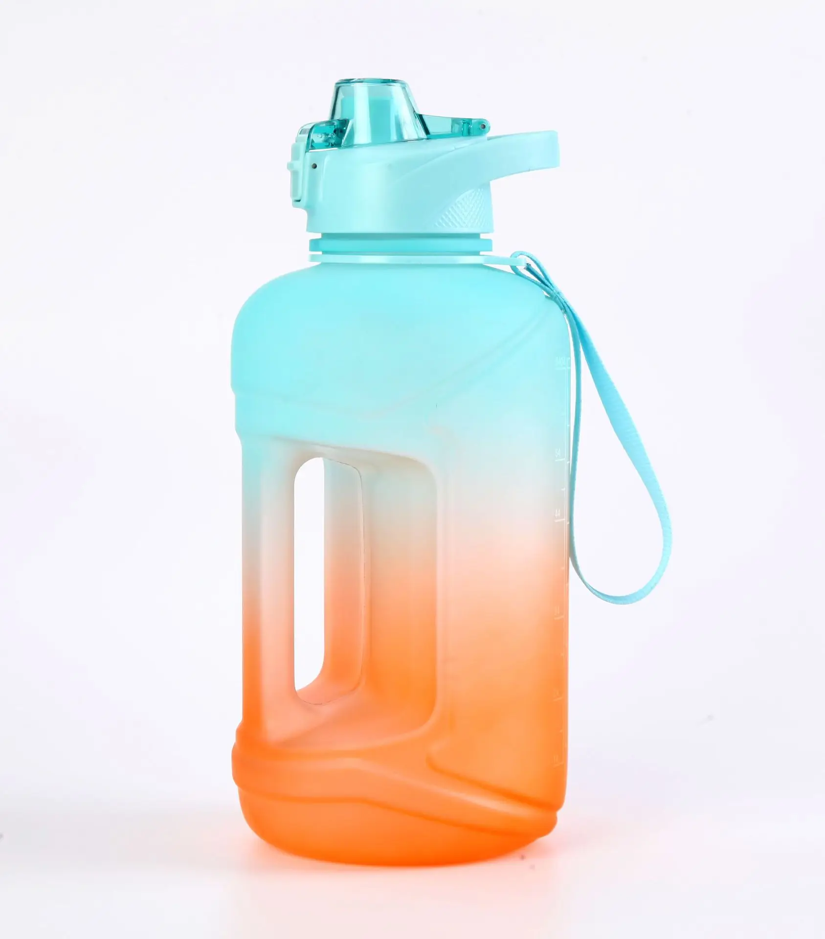 2.5L large capacity Water Bottle Sport Drink Gym Half Gallon Water Jug Bottle with handle