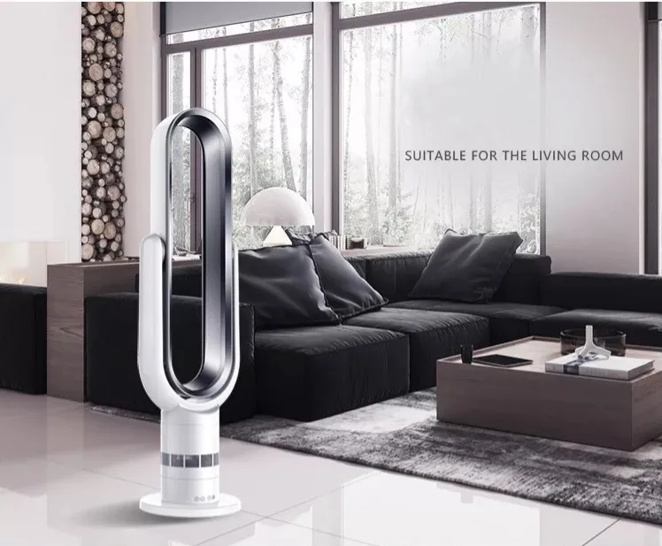 2024 Hot Sell China Factory Wholesale Silent Fast Speed Ocsilation Leafless Bladeless Fan Floor and Tower Fan Household Use