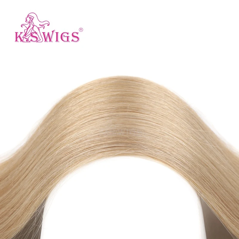 
K.S WIGS 20 Inch Love Line Light Color tape hair extensions curly wavi hair extens tape clip tape hair extension 