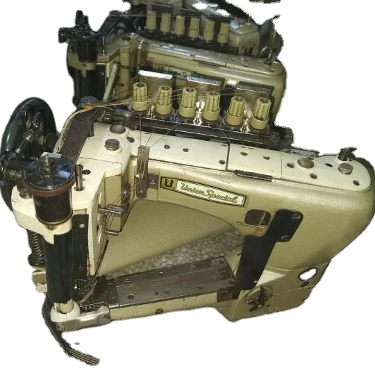 
Оборудование, необходимое для производства джинсов JUKI union special 35800dn/DR, швейная машина с тремя иглами, изогнутой рукояткой и двойной цепью 