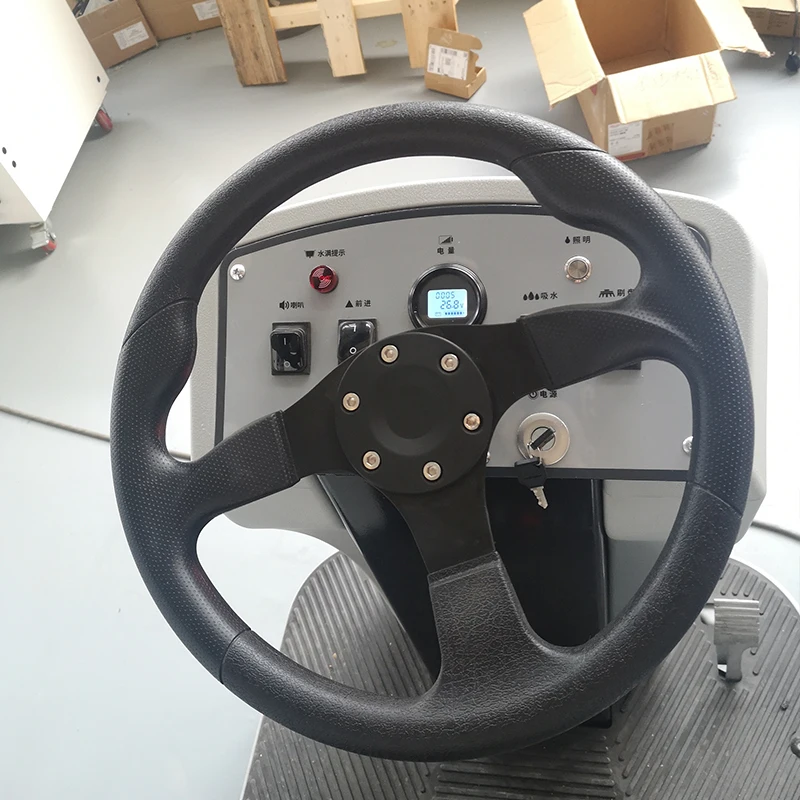 MY900D Factory Direct Sale Industrial Floor Dryer Scrubber Driving Electric Ride On Double Brush Floor Scrubber