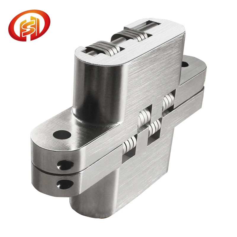 Furniture Hardware  Door Concealed Hinge Zinc Alloy Heavy Duty Hinges 180 degree Door Hinges