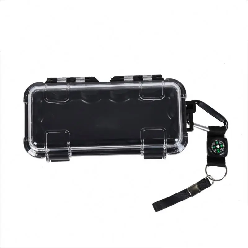 
IP67 Plastic waterproof equipment case with clear lid 