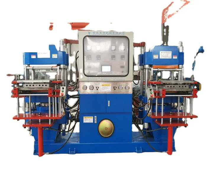 Silicone food grade non-toxic kneading pad double automatic vulcanizing machine