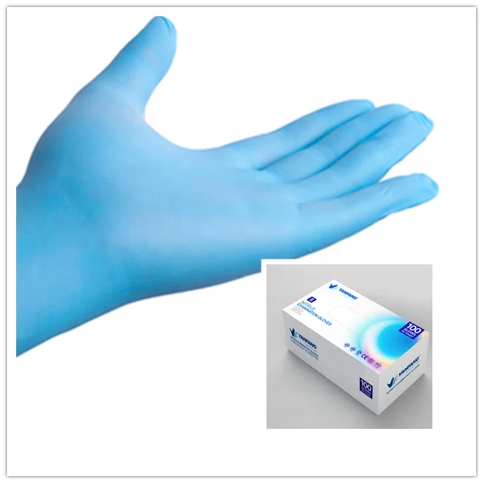 Professional Production Kitchen Washing Labor Protection Nitrile Gloves
