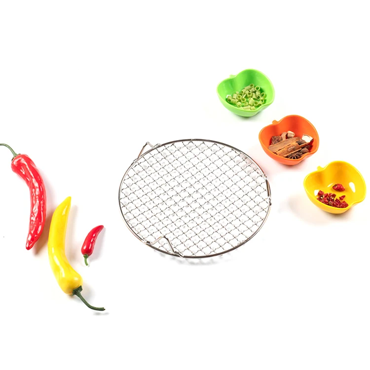 36cm*50cm Stainless Steel Barbecue Grill Wire Mesh Net For Chicken Roast / Bbq Mesh