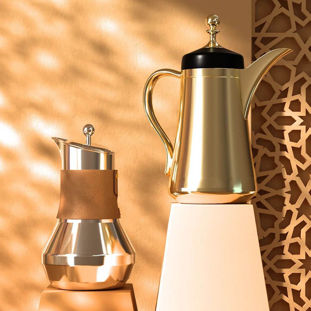 Morden Luxury High Quality Outstanding Glass Liner Gift Vacuum Kettle Flask Thermos Tea Coffee Pot