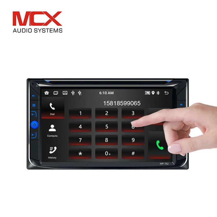 2Din Car Audio Car Multimedia Player Car DVD TV Radio Player with GPS BT USB Mirror Link