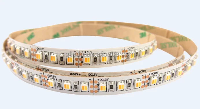 Двухцветная Светодиодная лента 2-в-1 для светодиодной ленты CRI90 + IP20/ IP67 DC12/ DC24V