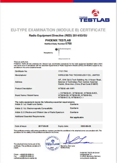 WT8266-S5 2.4G wifi module with node MCU ESP8266EX 12E CP2102 compatible with ESP-12F ESP12 ESP12E