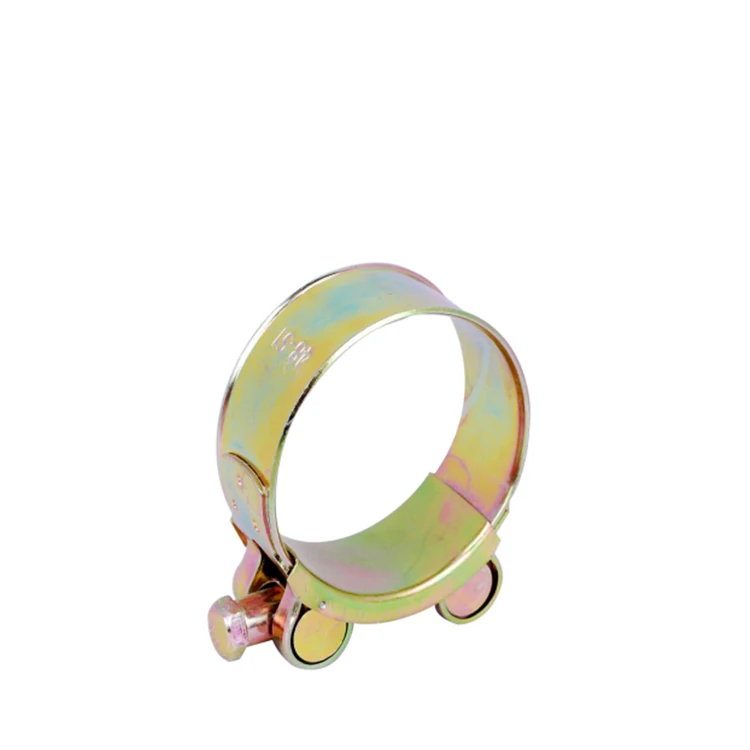 Metal Hose Clamps and Pipe Clamp Fittings for Large Diameter Pipes Metric Measurement System