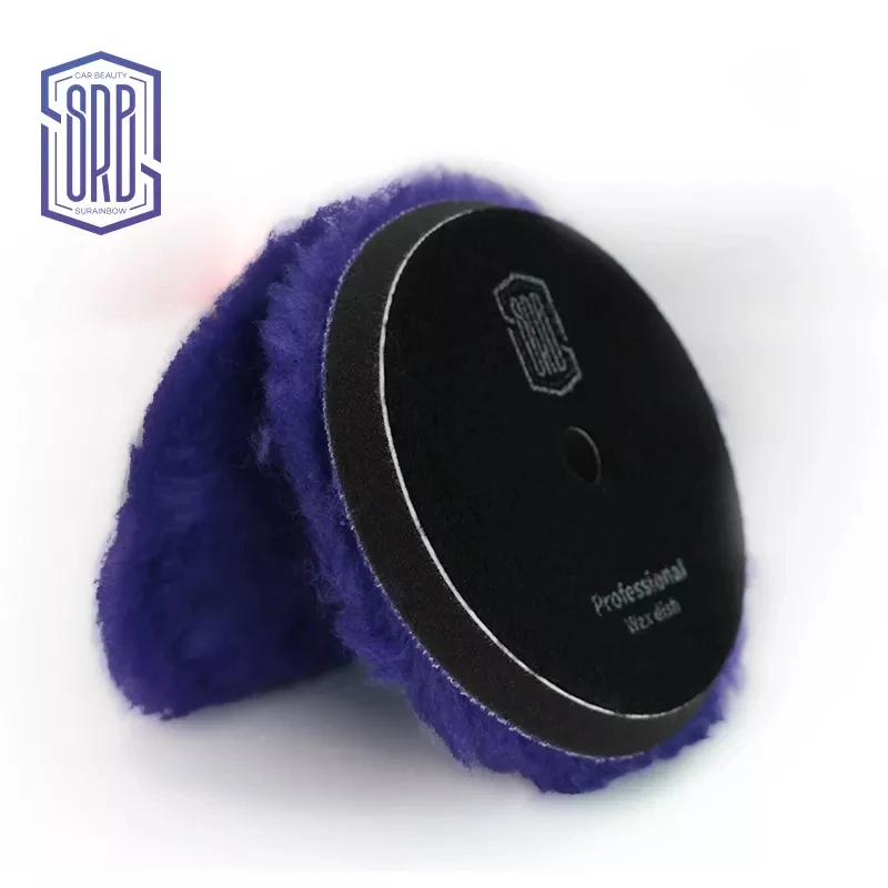 Best Selling DA Wool Buffing Pad Car Polisher Pad Cleaner Wool Cutting Pads 6 Inch