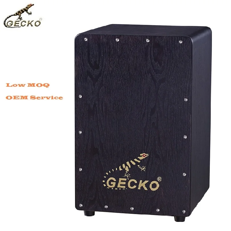 Gecko boutique adult drum handmade wooden cajon drum support customization on sale