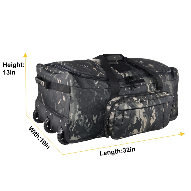  Travel Bags Luggage Large Capacity Wholesale Customized Good Quality Durable Trolly Tactical