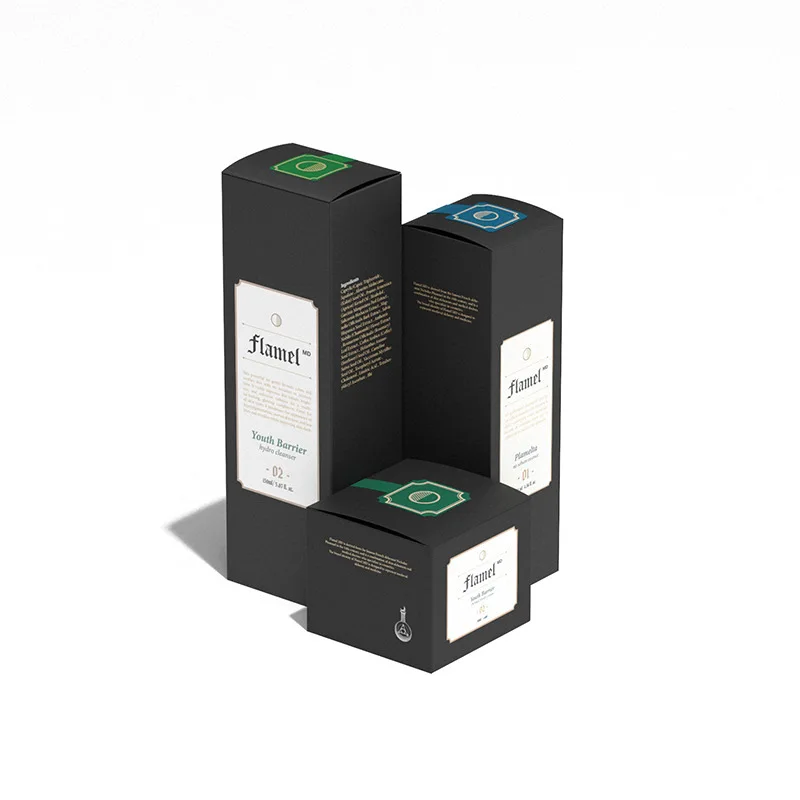 Manufacturer Eco Friendly Custom Logo Fold Small Rectangle Cosmetic Perfume Square Cardboard Gift Packaging Paper Boxes