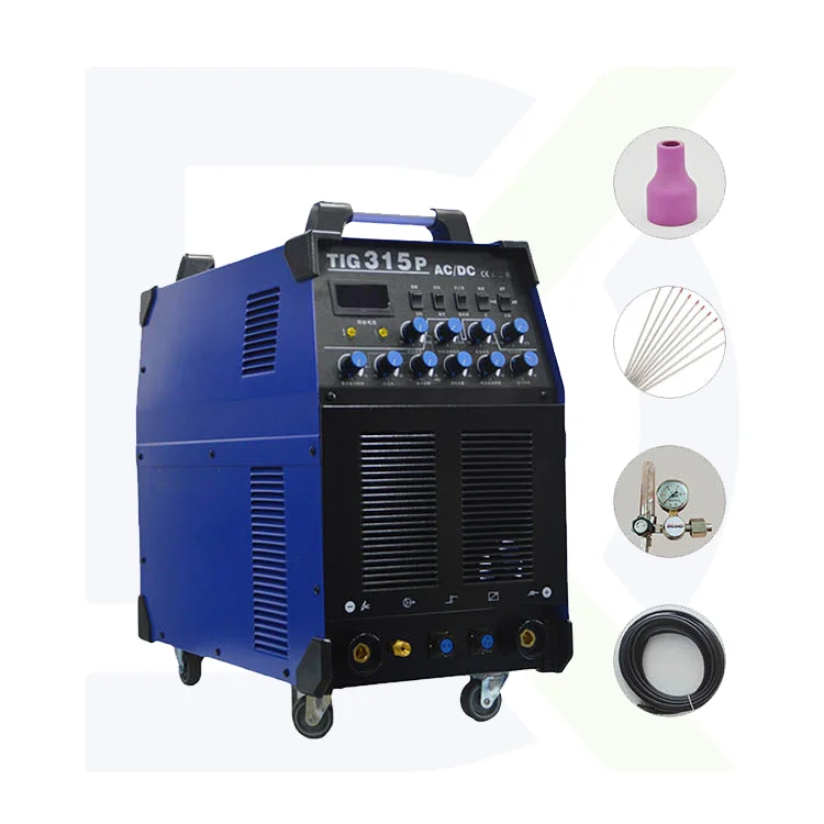 6 in 1 315 PACDC MMA Pulse IGBT Inverter Tig Welding Machine For weld metal