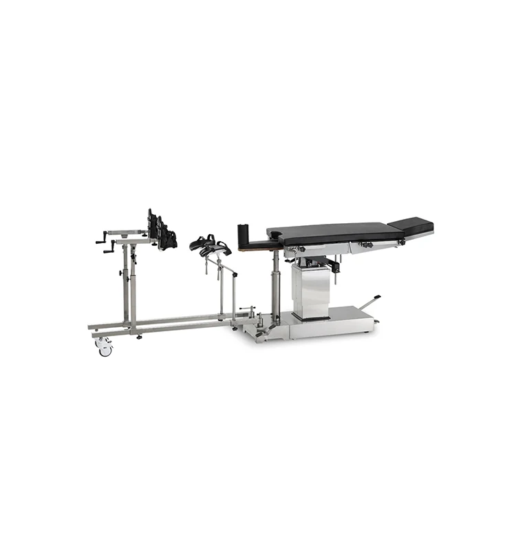 Factory direct medical equipment Multi-purpose stainless steel orthopedic operating table traction rack