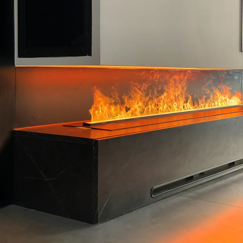 3D распылитель увлажнитель воздуха Электрический камин водяной пар камин светодиодный водяной пар запотевание камин производитель