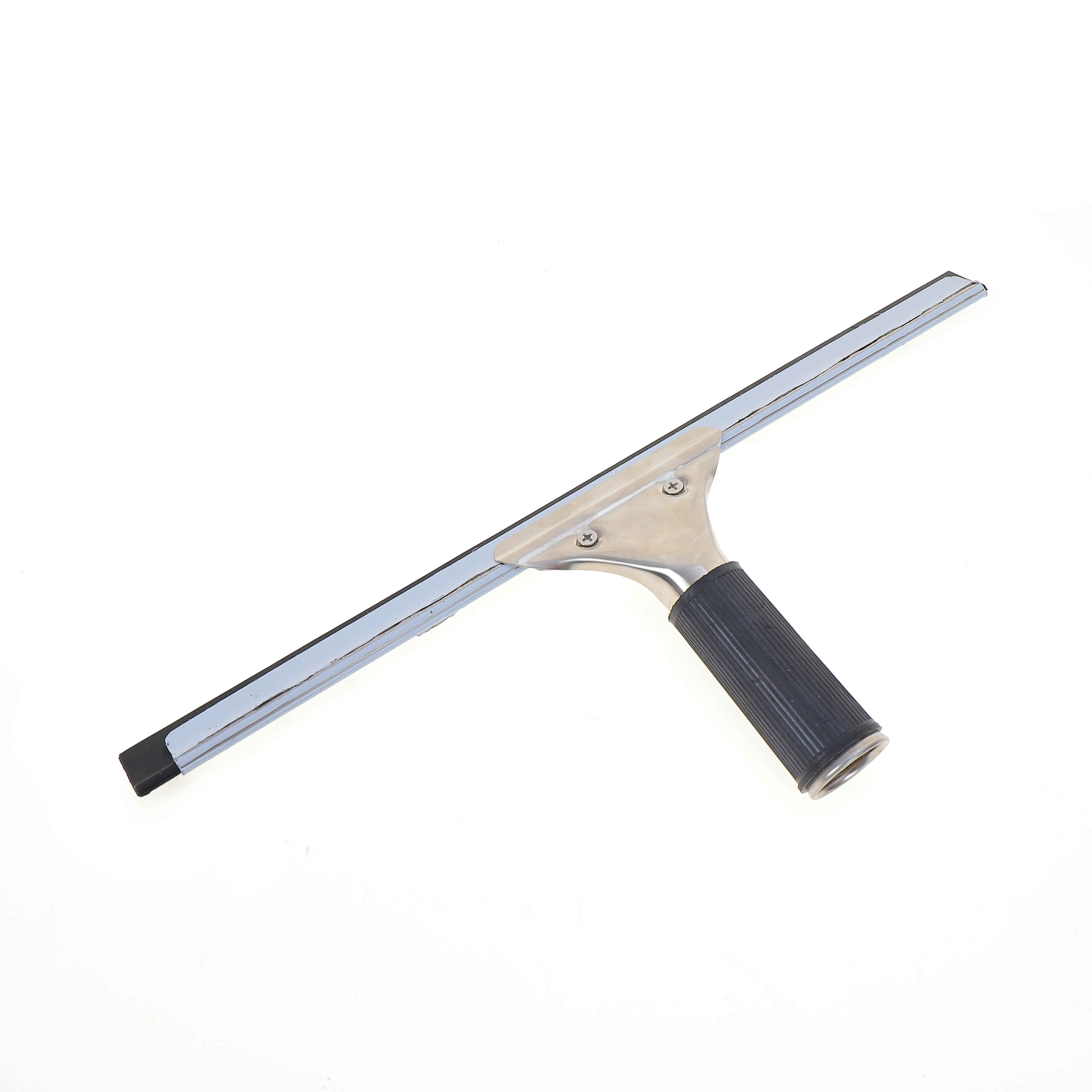 Best selling steel floor wiper with anti-skid handle, glass door cleaning blade, window dust hair blade