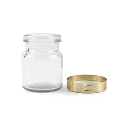 Attractive Price New Type Storage 70ml Tall Thin Birdnest Glass Jar