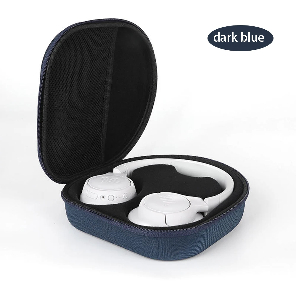 Factory direct EVA hard shell waterproof and shock-absorbing portable bag with wireless Bluetooth headset storage bag.