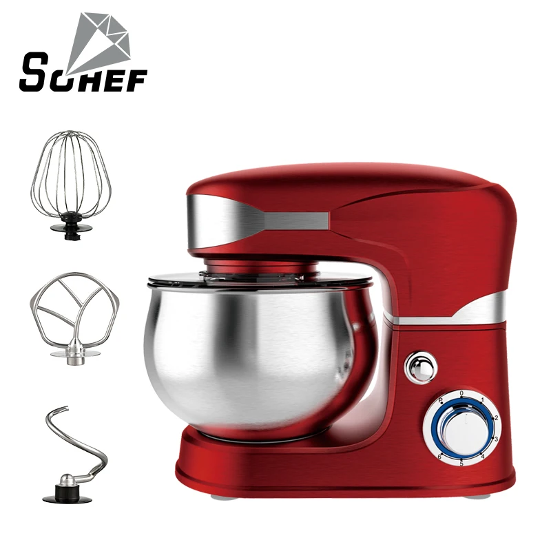 New Arrival 1300W 5L Electric Multifunctional Food Mixer Cake Bread Dough Stand Mixer