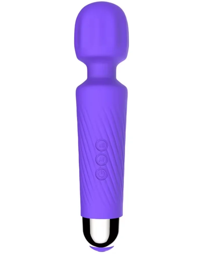 Rechargeable Personal Massager 20 Patterns & 8 Speeds Perfect for Tension Relief Muscle Back Soreness Recovery Women Men