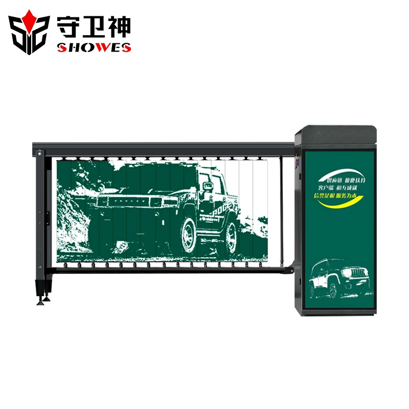 Electric remote control lifting fence gate lever parking gate barrier system barrier gate