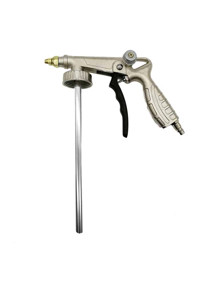 air undercoat spray gun for applying automotive rust proofing rubberized undercoating chip guard truck bed liner and coating