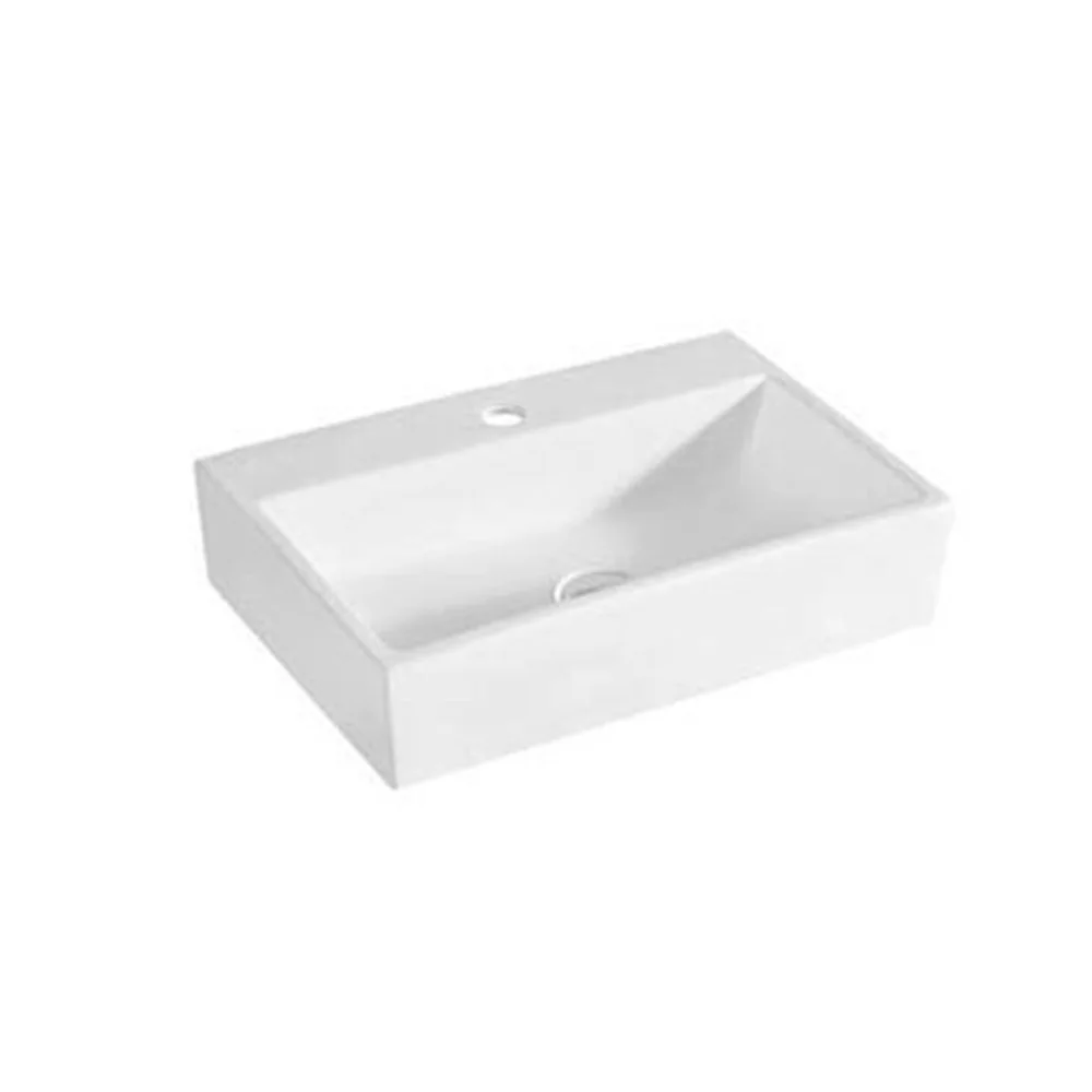 China bathroom white ceramic wash basin