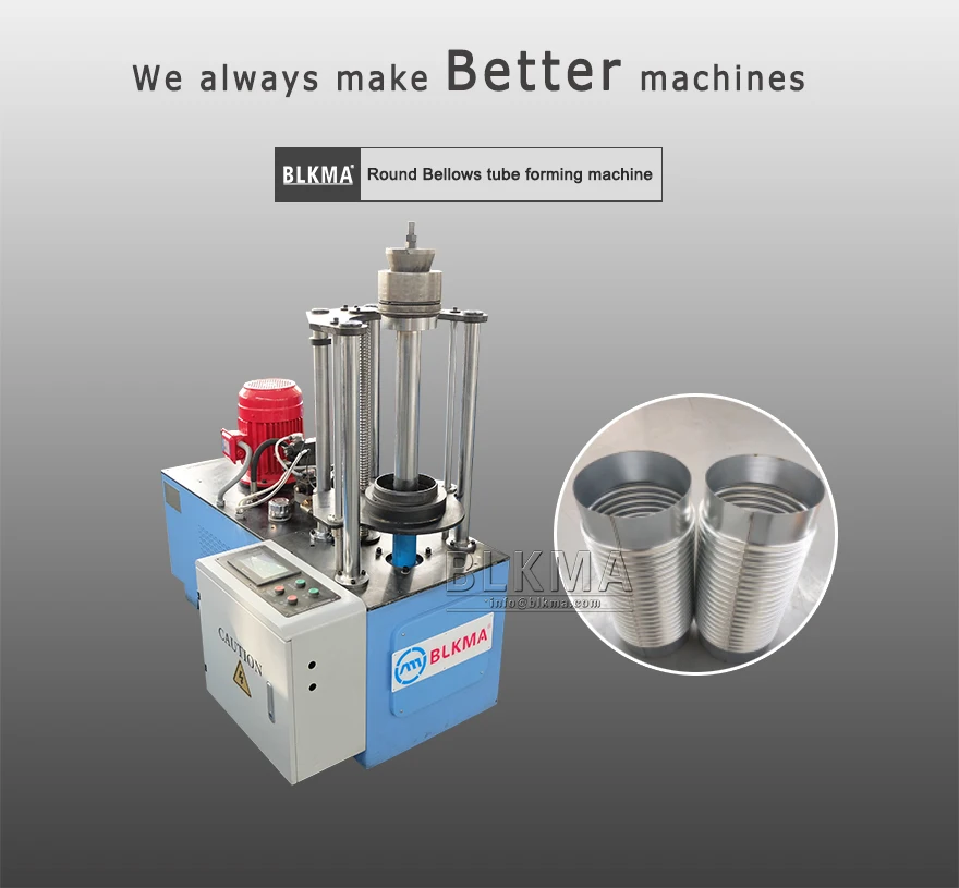 BLKMA brand round Bellows Tube Forming Machine
